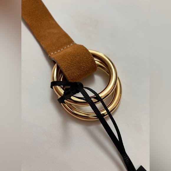 NWT B-LOW THE BELT suede belt - Picture 4 of 6